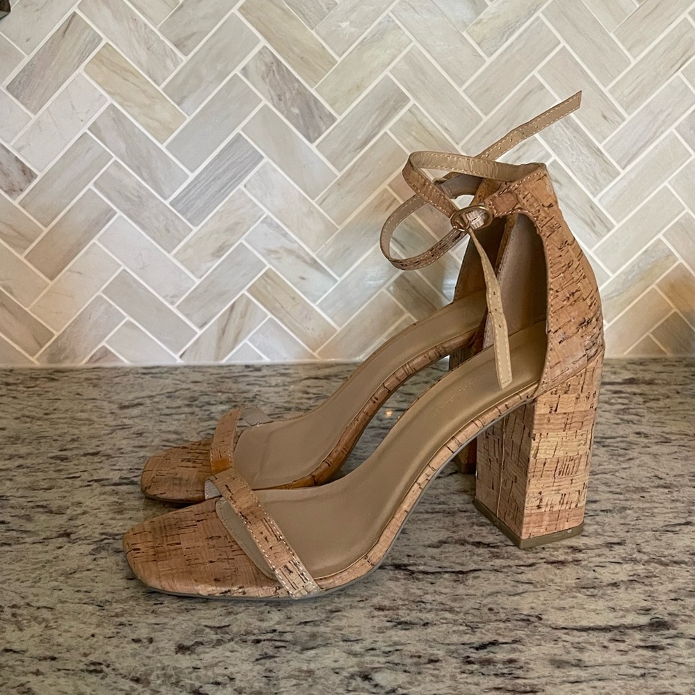 Cork heels